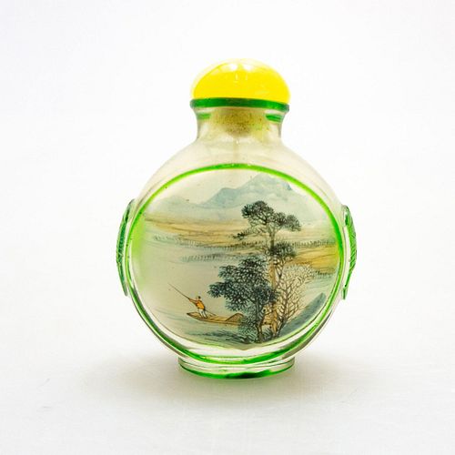 CHINESE INSIDE DECORATED SNUFF