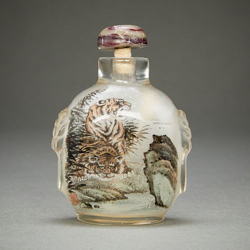 CHINESE INSIDE PAINTED SNUFF BOTTLE
