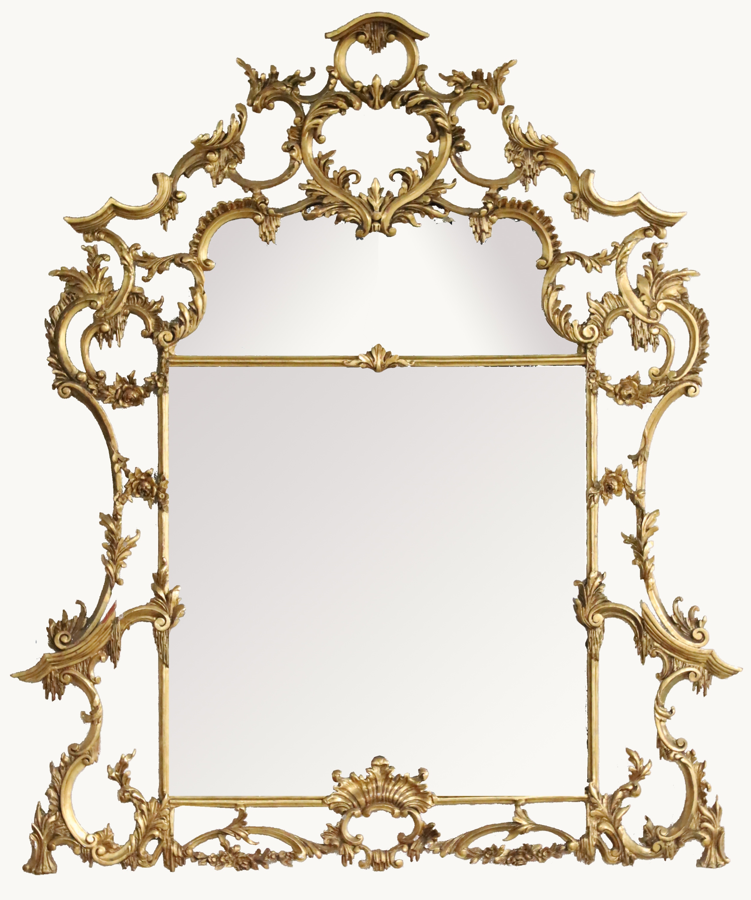 CHINESE INSPIRED CHIPPENDALE GILT