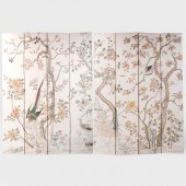 CHINESE INSPIRED PAINTED EIGHT