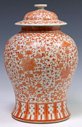 CHINESE IRON RED &AMP; WHITE P