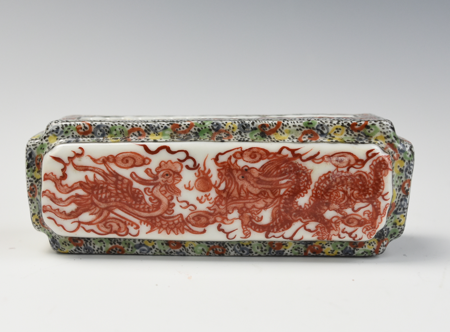 CHINESE IRON RED "DRAGON"