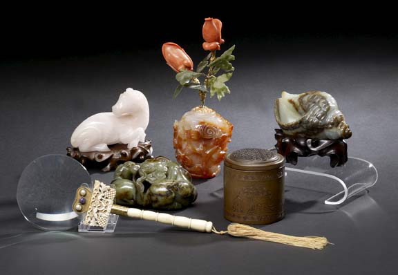 Chinese Ivory, Gilt-Metal and
