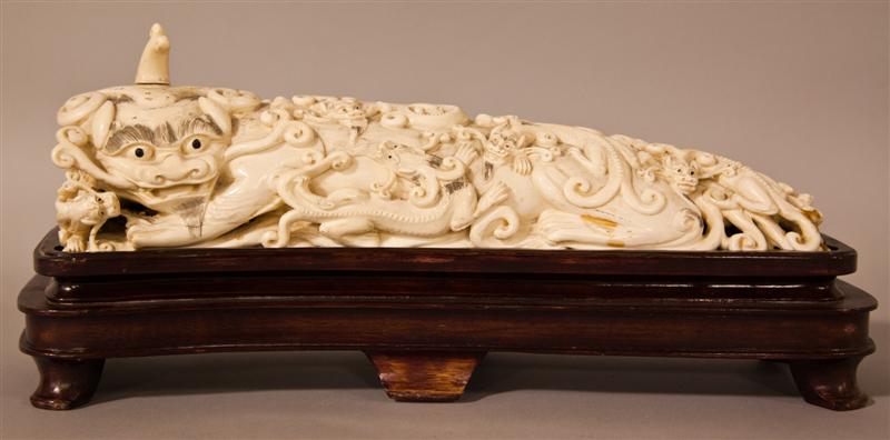 CHINESE IVORY RECUMBANT