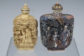 CHINESE IVORY SNUFF BOTTLES Lo