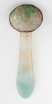 CHINESE JADE &AMP; SILVER DIMI