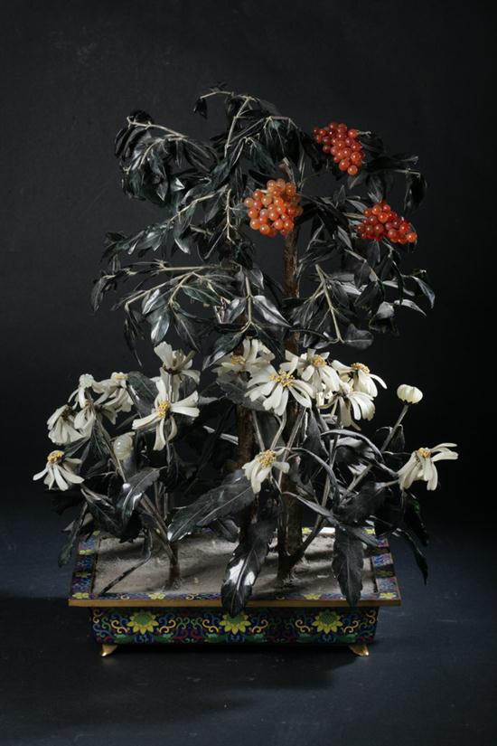 CHINESE JADE AND CARNELIAN