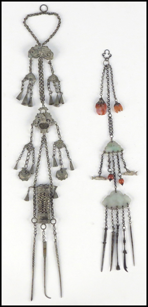 CHINESE JADE AND CARNELIAN OPIUM