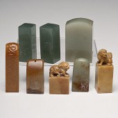 Chinese Jade and Stone Seals C