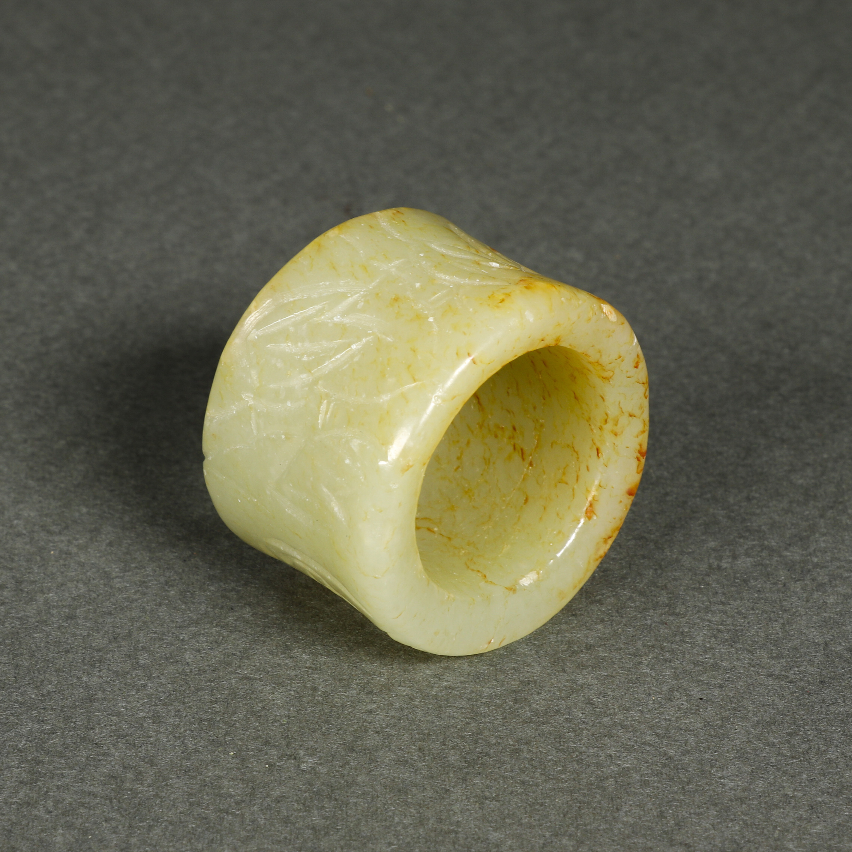 CHINESE JADE ARCHER'S RING