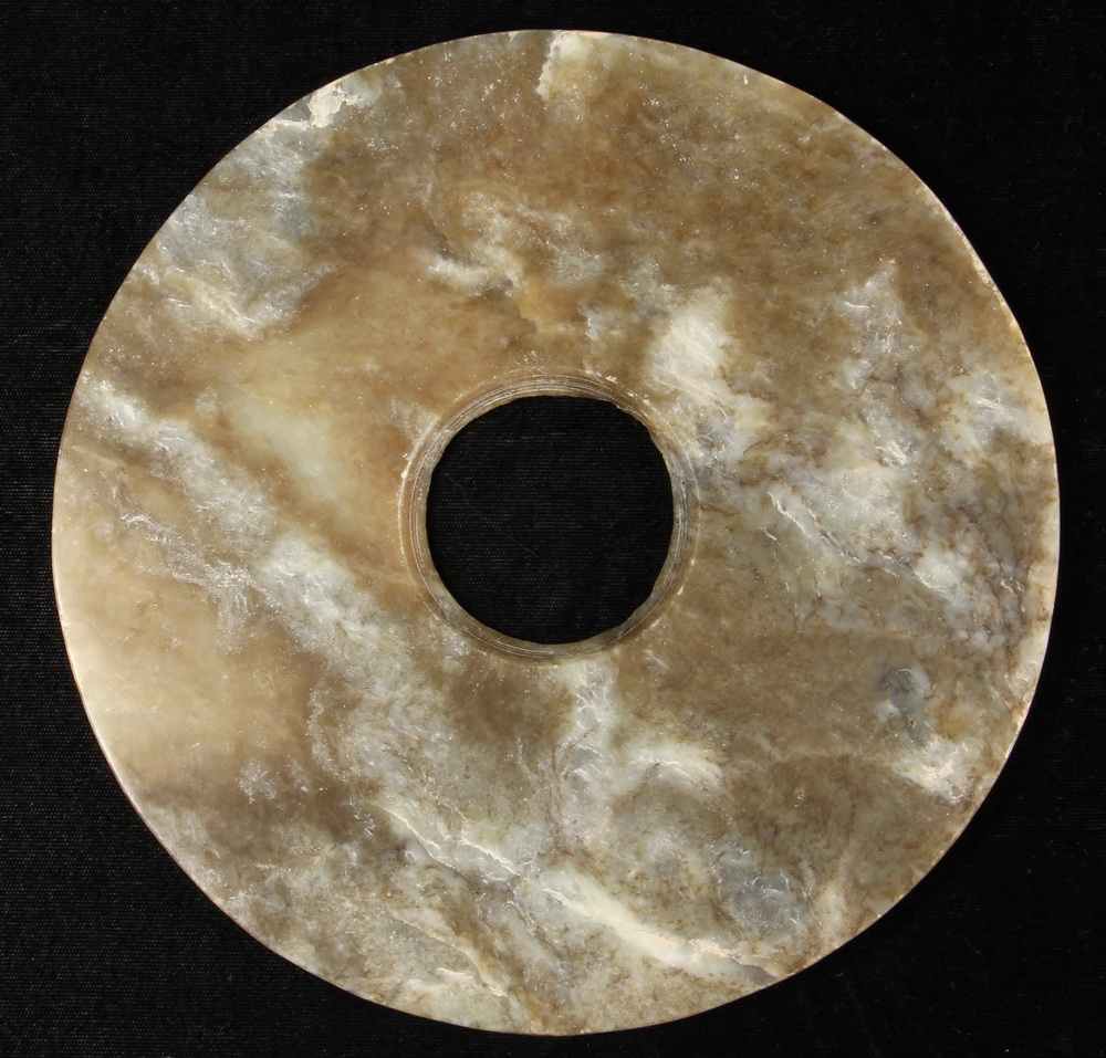 CHINESE JADE BI DISC - Han