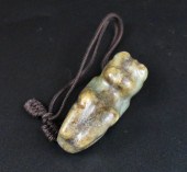 CHINESE JADE CARVED BEAST A Ch