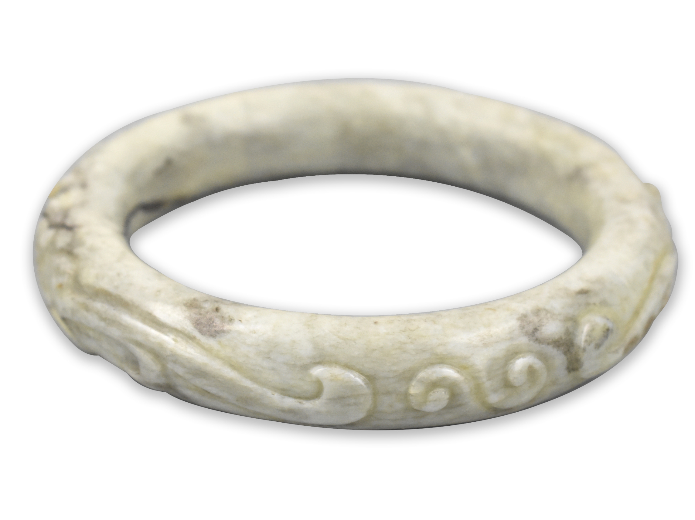CHINESE JADE CARVED DRAGON