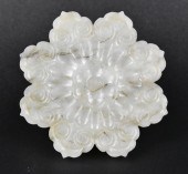 CHINESE JADE CARVED PENDANT, M