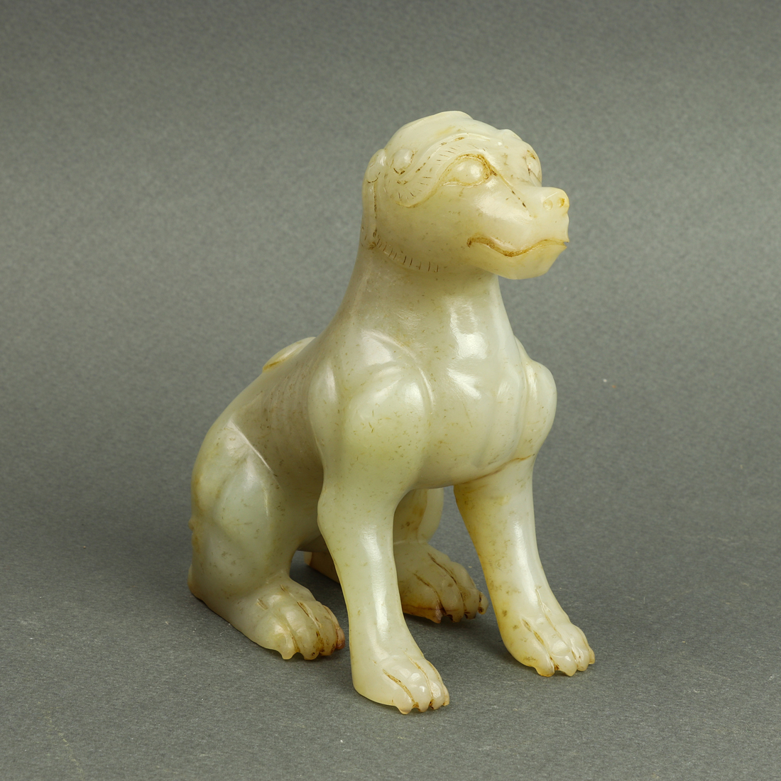 CHINESE JADE CARVING OF A