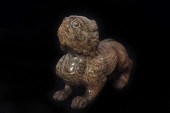 CHINESE JADE CARVING OF FLYING