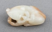 CHINESE JADE CARVING OF FOO LI