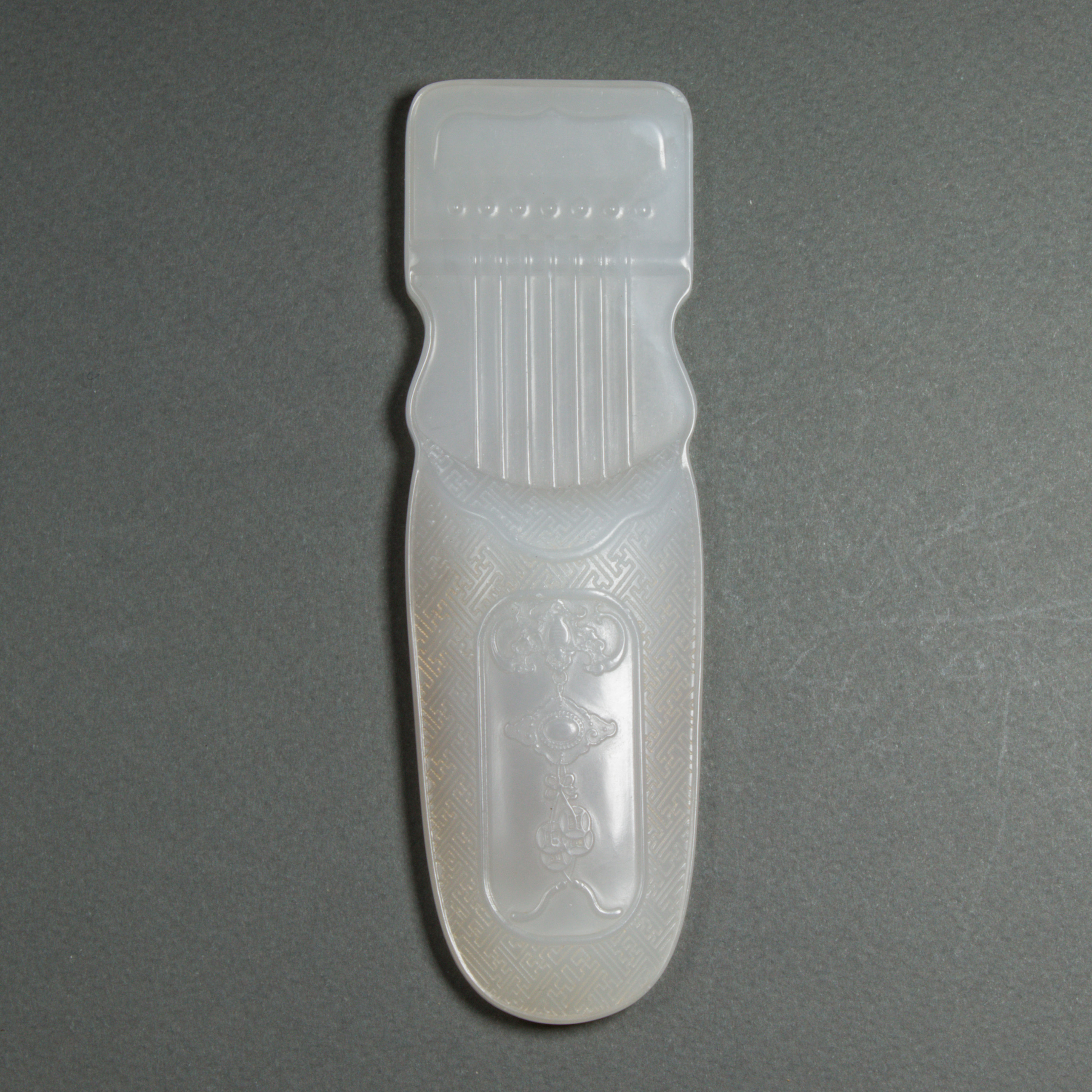 CHINESE JADE CARVING OF GUQIN
