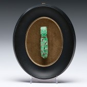 Chinese Jade Garment Hook Chin