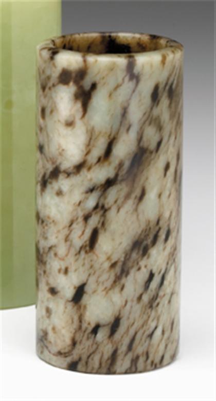 Chinese jade green and black