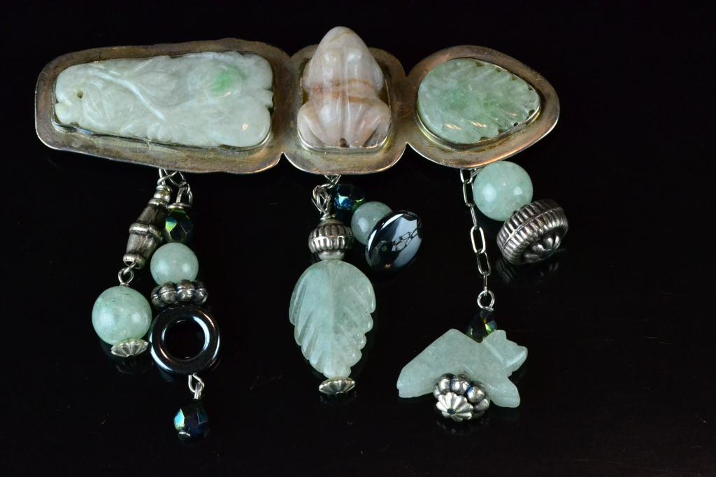 Chinese Jade & Hardstone Carved
