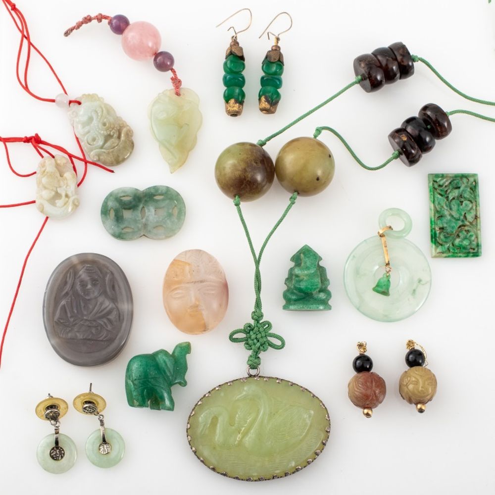 CHINESE JADE & HARDSTONE