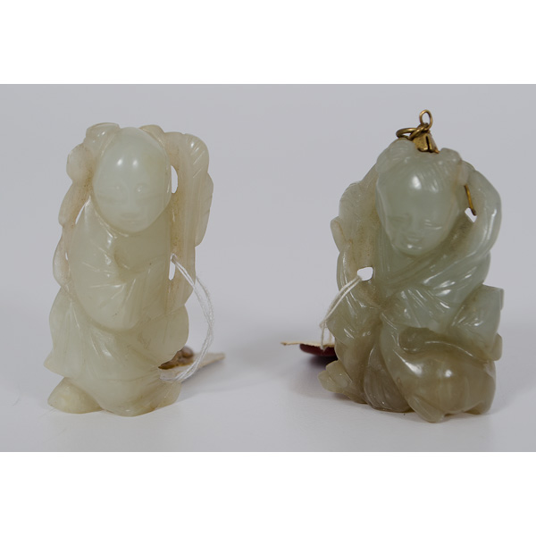 Chinese Jade Pendants Chinese.? Two
