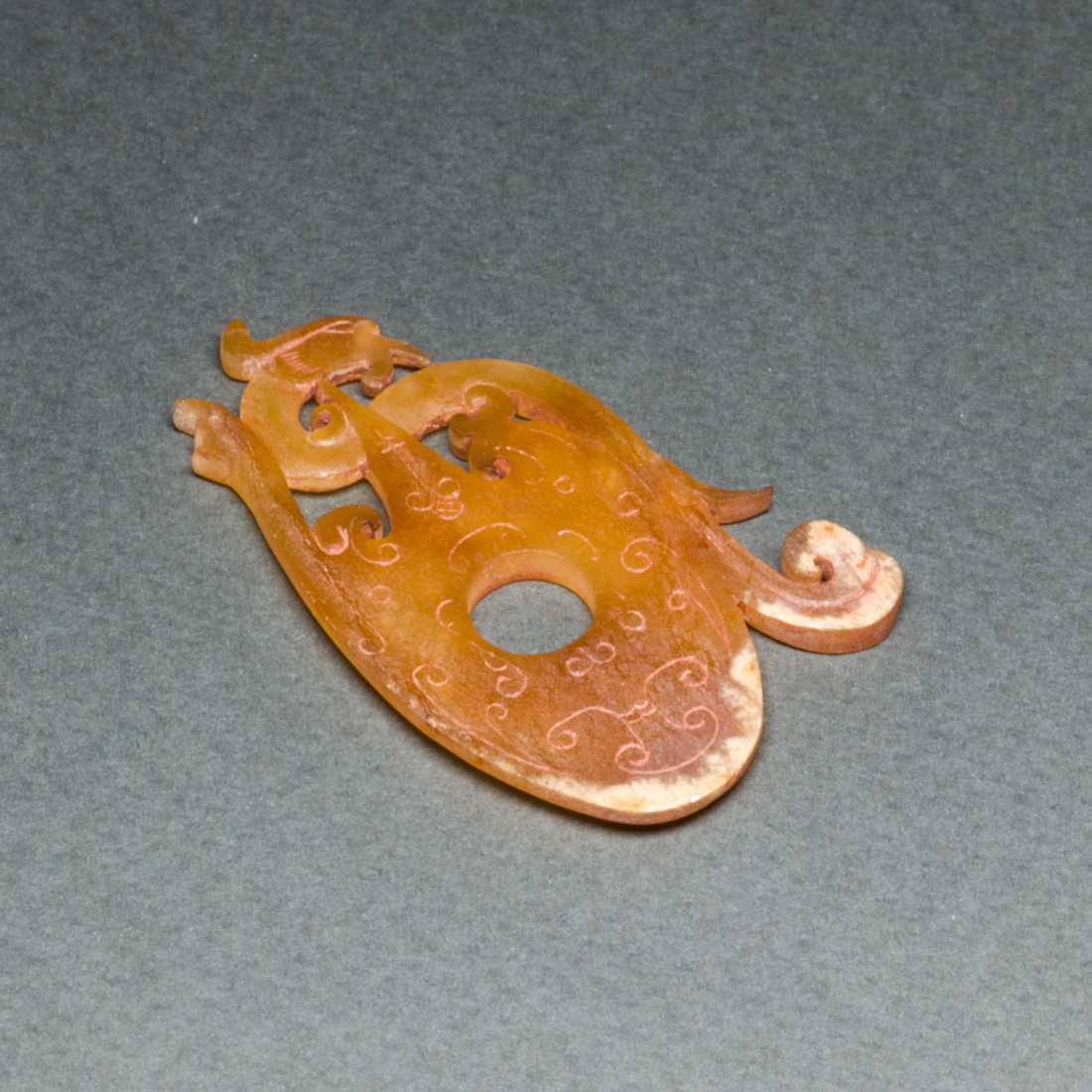 CHINESE JADE PHOENIX PENDANT
