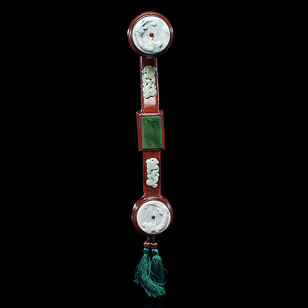 Chinese Jade Scepter Chinese 20th