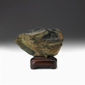 Chinese jade stone scholar's r