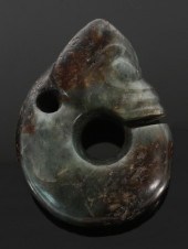 CHINESE JADE TOMB AMULET - Car