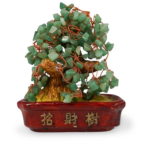 CHINESE JADE TREEDESCRIPTION: A