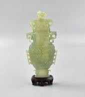 CHINESE JADEITE ARCHAISTIC JAR