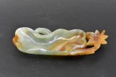 CHINESE JADEITE CARVED LOTUS B