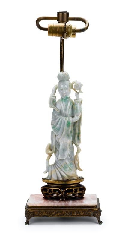 Chinese jadeite meiren figure   