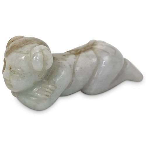 CHINESE JADEITE REPUBLIC CARVED BOY