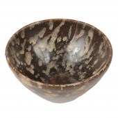CHINESE JIAN YAO BROWN GLAZE O