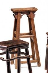 Chinese jumu stool    qing dyn