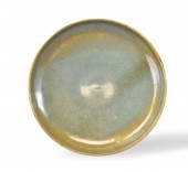 CHINESE JUN GLAZED SHALLOW DIS