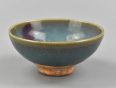 CHINESE JUN WARE BOWL W/ RED S