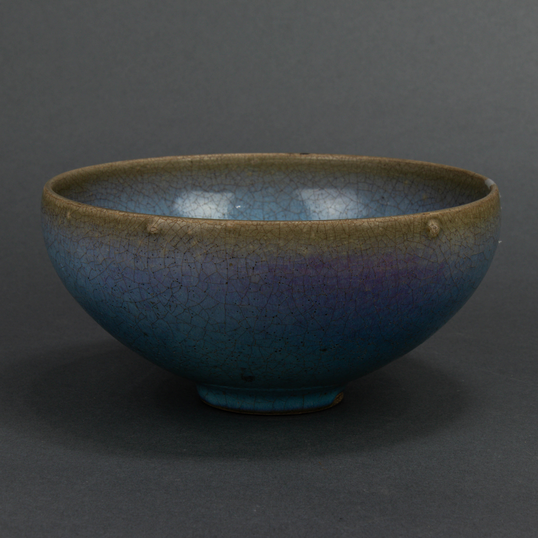 CHINESE JUN WARE PURPLE-SPLASHED