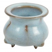 CHINESE JUN YAO BLUE GLAZE POT