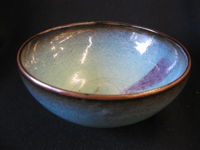 Chinese Junyao pottery bowl