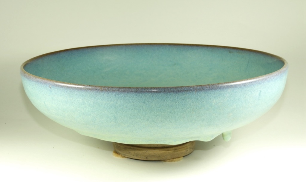CHINESE JUNYAO POWDER BLUE GLAZE