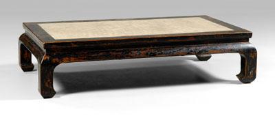 Chinese kang table, black