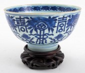 CHINESE KANGXI BLUE & WHITE PO