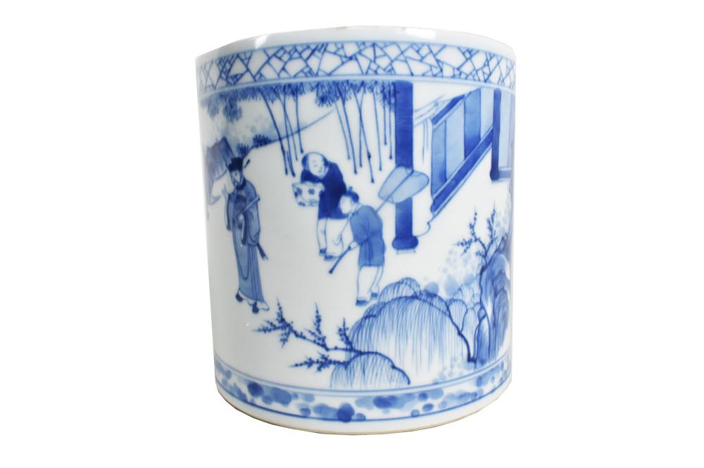 CHINESE KANGXI BLUE & WHITE