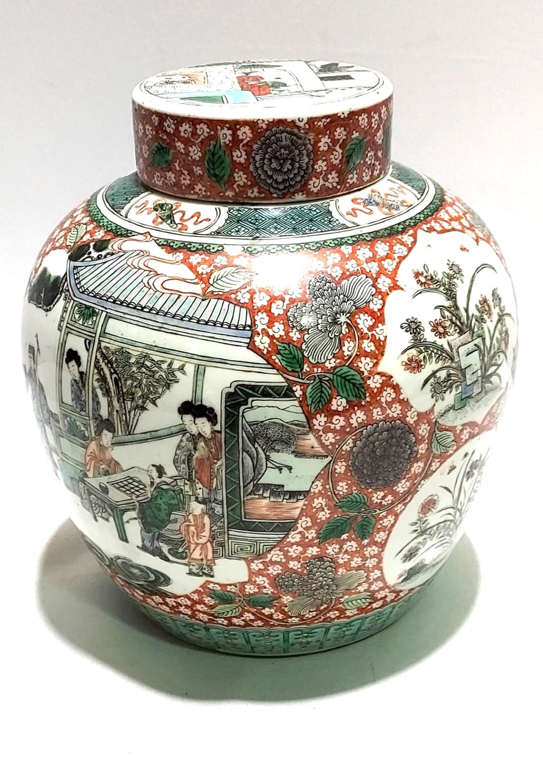 CHINESE KANGXI QING FAMILLE VERTE