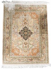 CHINESE 'KESHAN' SILK RUG, MID