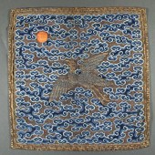CHINESE KESI WOVEN RANK BADGE